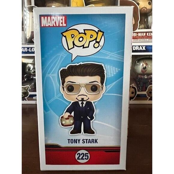Funko POP! Marvel: Tony Stark #225 SDCC Exclusive - Picture 4 of 8